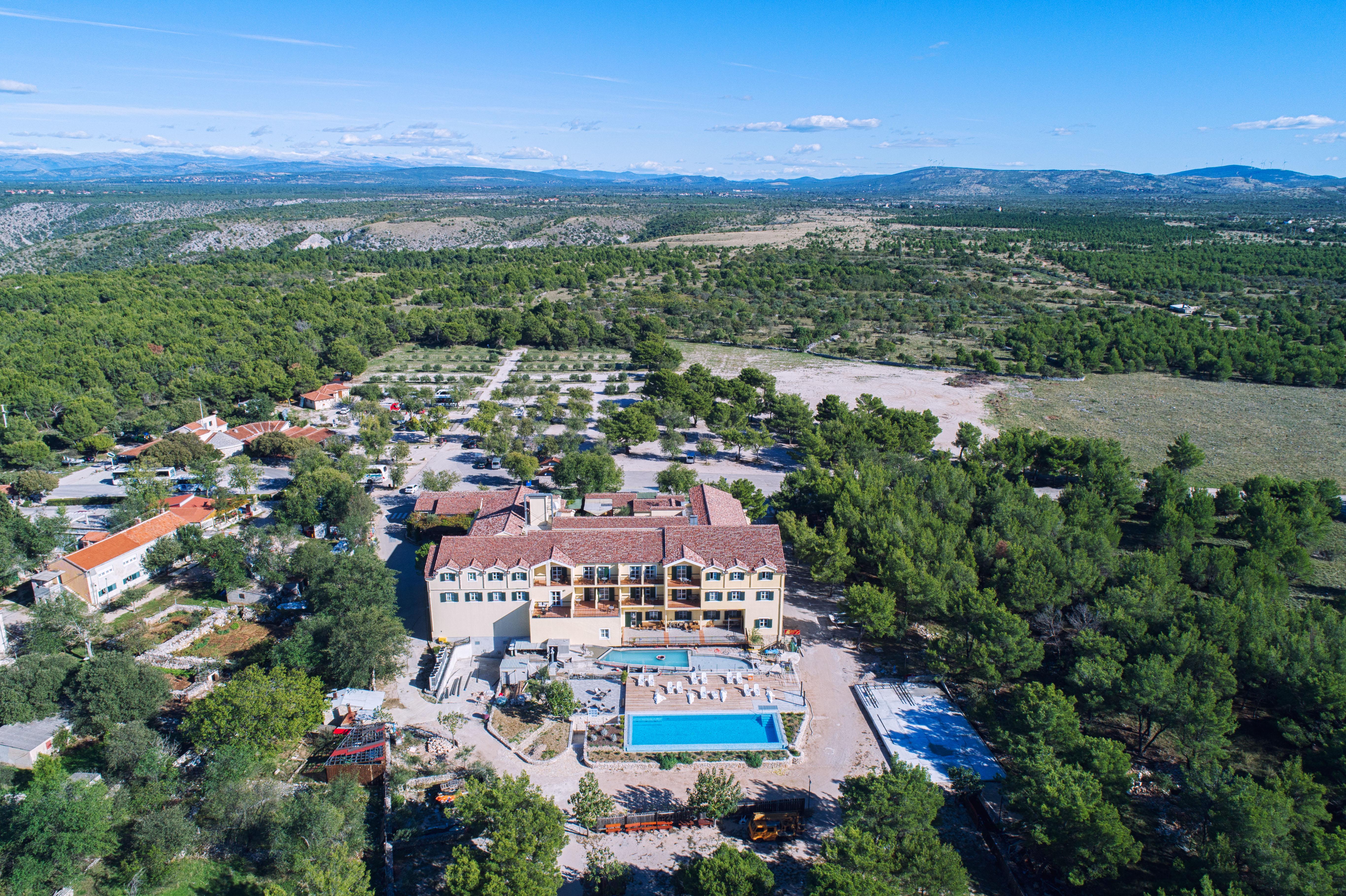 Hotel Vrata Krke Lozovac Esterno foto